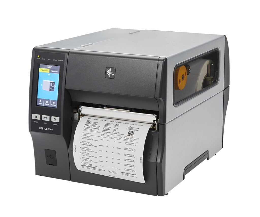 Zebra ZT400 Series Printers.