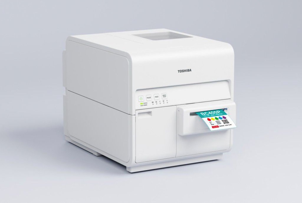 Toshiba BC400P colour label printer from Norpak.