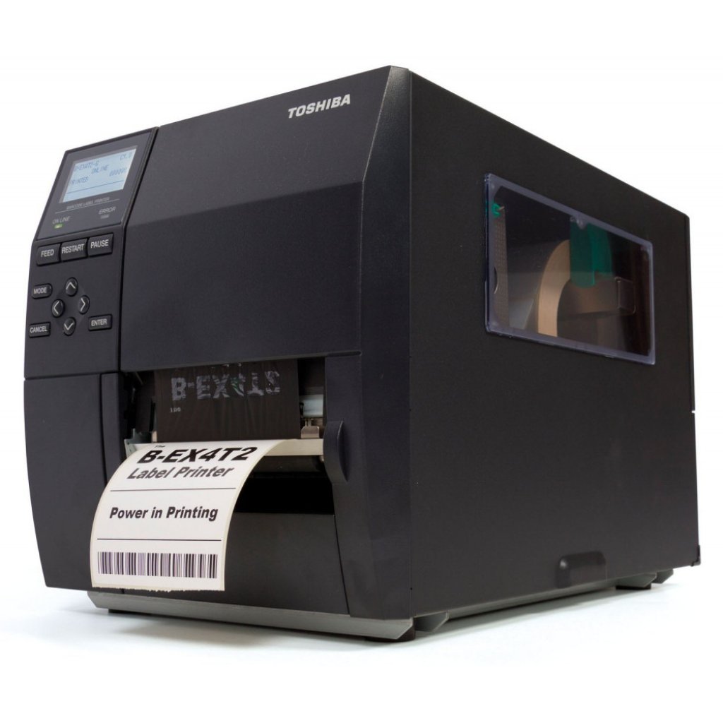 Toshiba B-EX4T2 barcode printer.